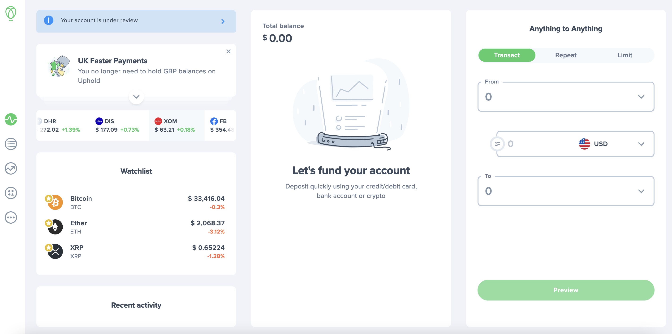 Uphold Exchange Reviews, Trading Fees & Cryptos (2023) Cryptowisser